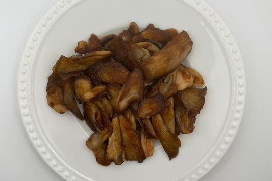 Simple Sautéed Pink Oyster Mushrooms